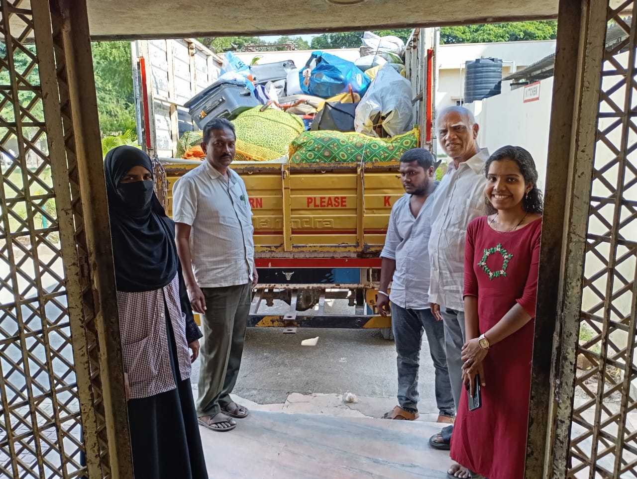 Gallery Image: c. Collection drive by Goonj