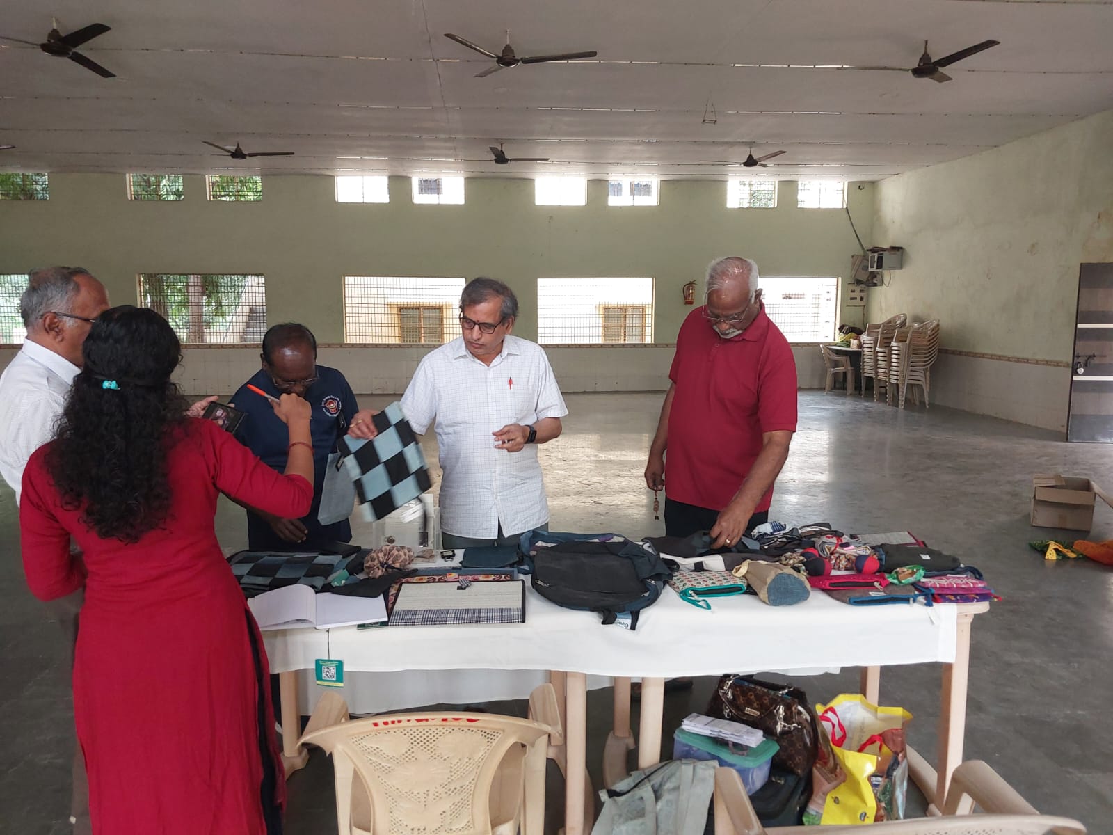 Gallery Image: f. Collection drive by Goonj