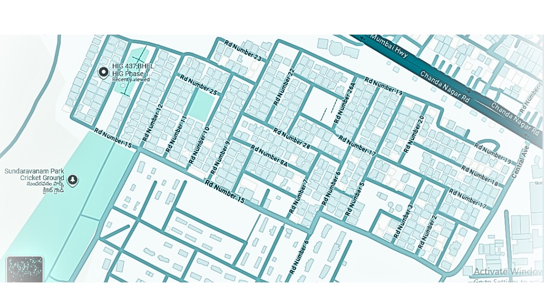 Gallery Image: HIG1 Road numbering